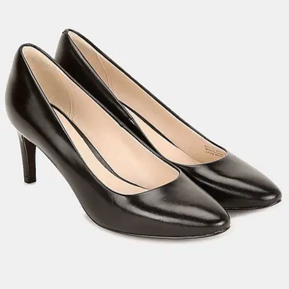 Cole Haan Elegant Black Women's Pumps round toe size 7